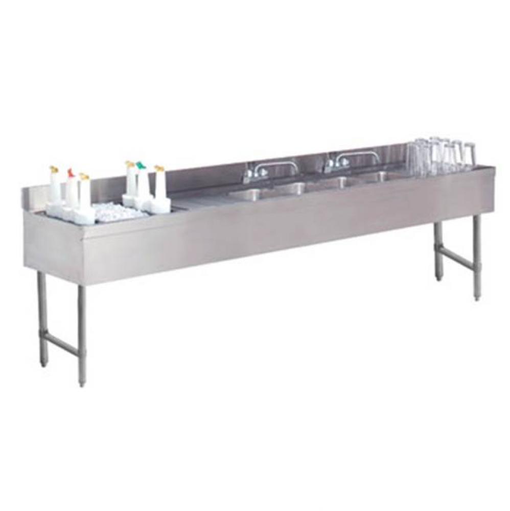 Underbar Basics Combination Unit, 96''W x 21''D x 33''H O.A.