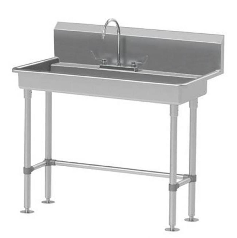 Service Sink With Rear Deck