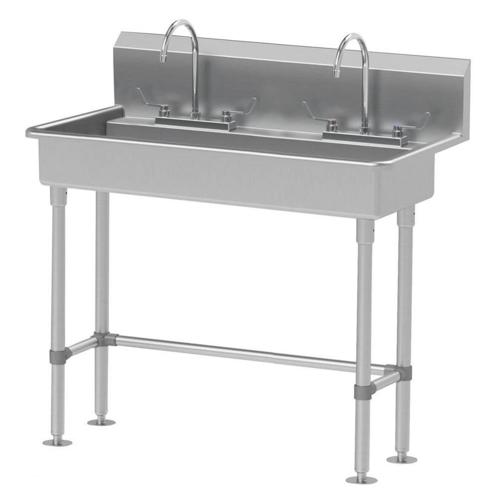 Multiwash Hand Sink With Rear Deck