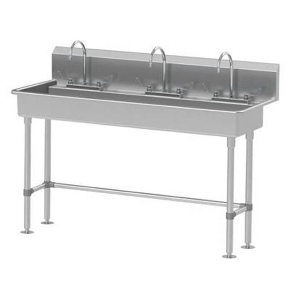 Multiwash Hand Sink With Rear Deck