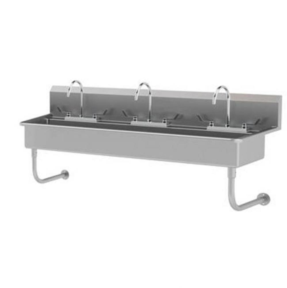 Multiwash Hand Sink With Rear Deck