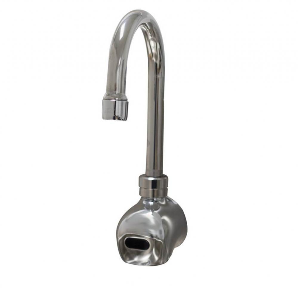 Hands Free 4-1/2'' Gooseneck Electronic Faucet, single hole