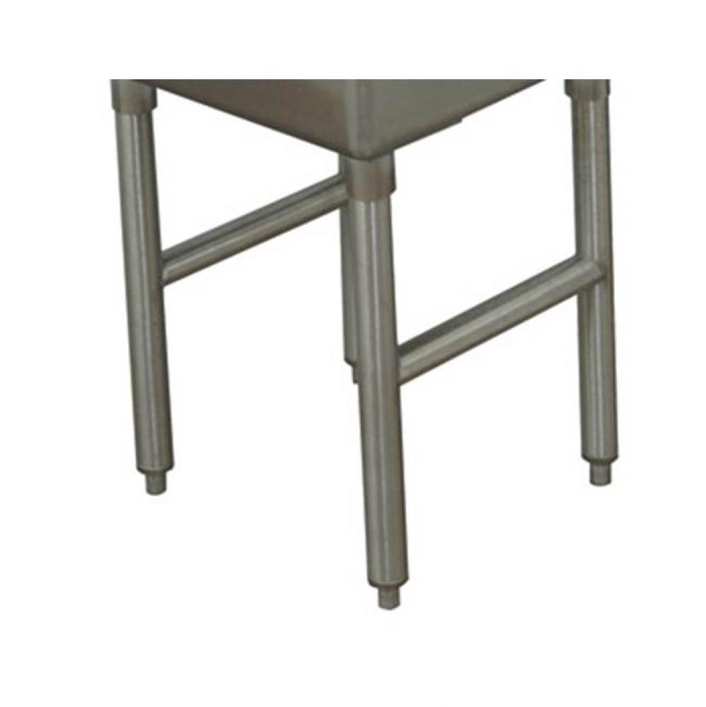 Replacement Galvanized H-Leg with plastic feet