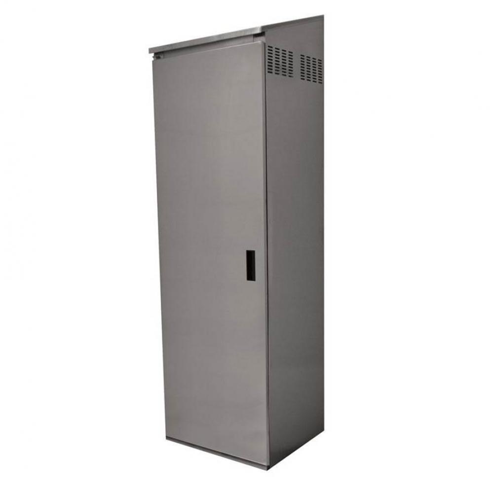 Cabinet with Mop Sink, 25''W x 22-5/8''D x 84''H