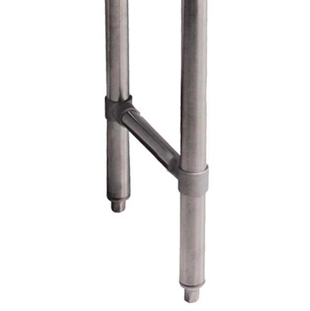 Upgrade underbar legs to 14'' stainless steel legs (for 12'' deep ice bins)