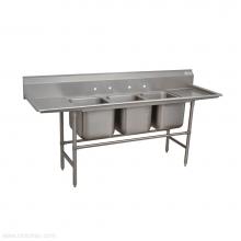 Advance Tabco 9-83-60-24RL - Regaline Sink, 3-compartment