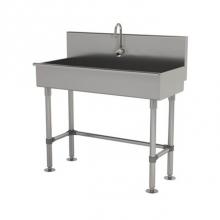 Advance Tabco 19-FM-1-EFADA - Service Sink With Stainless Steel Legs And Flanged Feet