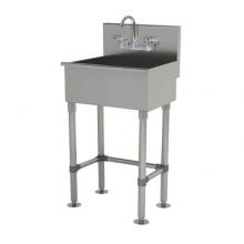 Advance Tabco 19-FM-23-F - Multiwash Hand Sink With Stainless Steel Legs And Flanged Feet