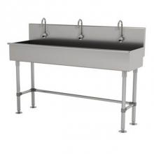 Advance Tabco 19-FM-60EF - Multiwash Hand Sink With Stainless Steel Legs And Flanged Feet
