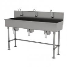Advance Tabco 19-FM-60KV - Multiwash Hand Sink With Stainless Steel Legs And Flanged Feet