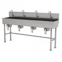 Advance Tabco 19-FM-80KV - Multiwash Hand Sink With Stainless Steel Legs And Flanged Feet