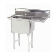 Advance Tabco FC-1-3024-24R - Fabricated NSF Sink