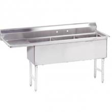 Advance Tabco FC-3-1524-24L - Fabricated NSF Sink