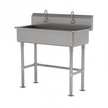Advance Tabco FC-FM-40EF - Multiwash Hand Sink With Stainless Steel Legs And Flanged Feet