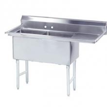 Advance Tabco FS-2-2030-18R - Fabricated NSF Sink