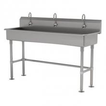 Advance Tabco FS-FM-60EFADA - Multiwash Hand Sink With Stainless Steel Legs And Flanged Feet