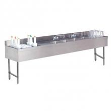 Advance Tabco CRC-84C-L - Underbar Basics Combination Unit, 96''W x 21''D x 33''H O.A.