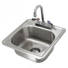 Advance Tabco DI-1-1515 - Special Value Drop-In Sink, 1-compartment