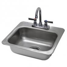 Advance Tabco DI-1-35 - Drop-In Sink, 1-compartment