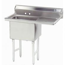 Advance Tabco FC-1-3624-24R - Fabricated NSF Sink