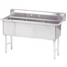 Advance Tabco FC-3-1524-24RL - Fabricated NSF Sink