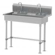 Advance Tabco FC-FMD-40-ADA-F - Multiwash Hand Sink With Rear Deck