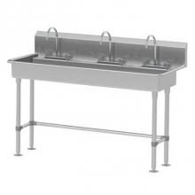 Advance Tabco FC-FMD-60-ADA-F - Multiwash Hand Sink With Rear Deck
