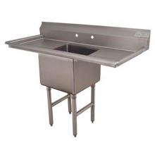 Advance Tabco FC-1-1818-24RL - Fabricated NSF Sink, 1-compartment