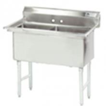 Advance Tabco FS-2-1620 - Fabricated NSF Sink, 2-compartment