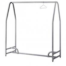 Advance Tabco FGR-5 - Free Standing Garment Rack 60''.  Includes 12 Electro-Polished Closed Loop Hangers.