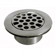 Advance Tabco K-63 - Replacement 2'' Drain Assembly with Strainer Plate (1 1/2'' IPS connection)