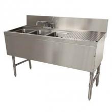 Advance Tabco PRB-24-43L - Prestige Underbar Sink Unit