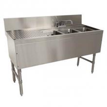 Advance Tabco PRB-24-43R - Prestige Underbar Sink Unit