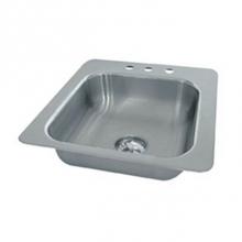 Advance Tabco SS-1-1715-7 - Smart Series Drop-In Sink