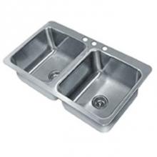 Advance Tabco SS-2-3321-7 - Smart Series Drop-In Sink