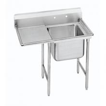 Advance Tabco T9-1-24-18L - NSF SINK 1 COMPARTMENT 16'' X 20'' 18'' LEFT DRAINBOARD OA: 43'