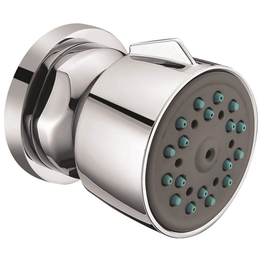 Polished Chrome Modern Round Adjustable Shower Body Spray