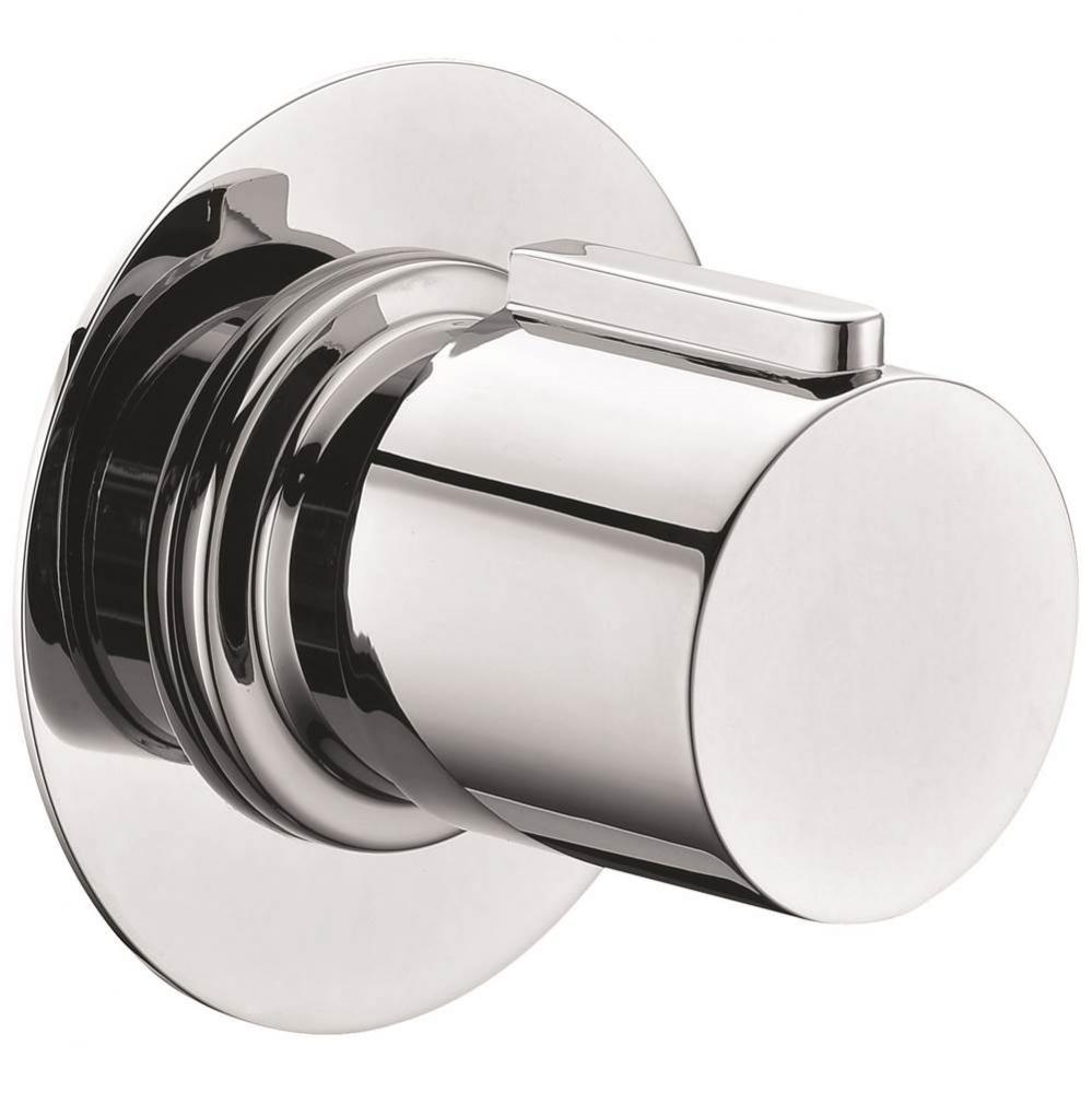 Polished Chrome Modern Round 3 Way Shower Diverter