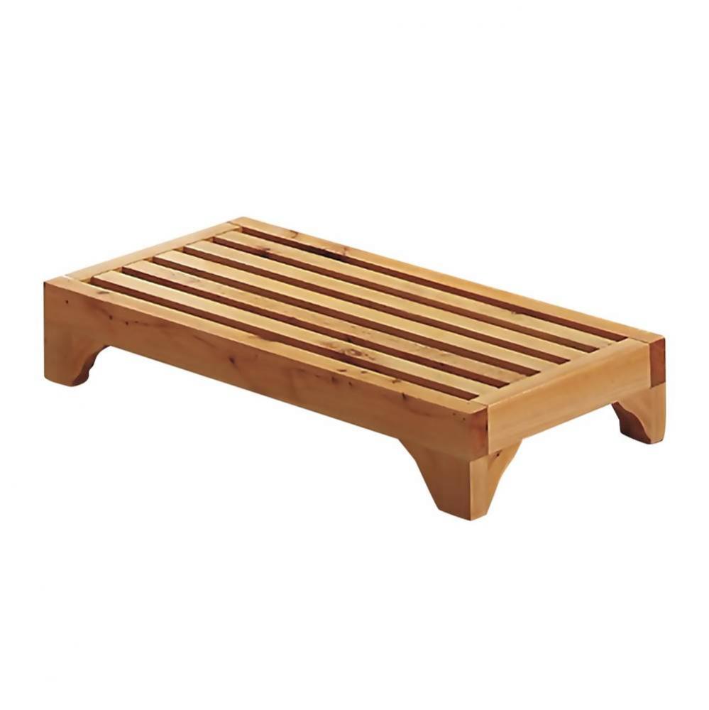 4'' Modern Wooden Stepping Stool Multi-Purpose Accessory