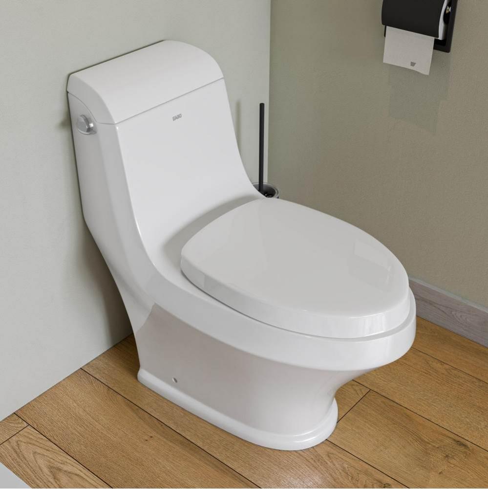 EAGO TB133 Single Flush One Piece Ceramic Toilet