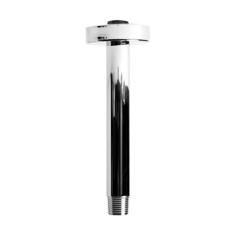 Polished Chrome 6'' Round Ceiling Shower Arm