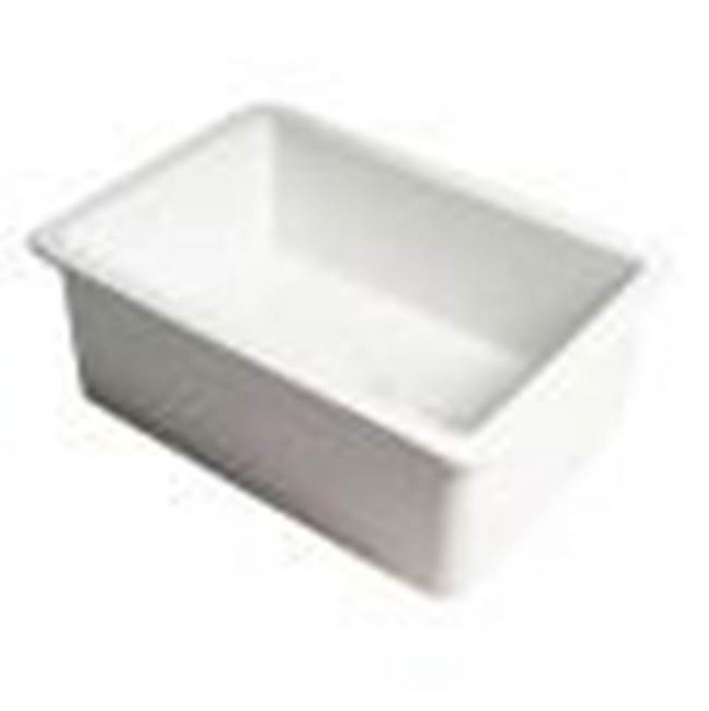 White 27'' x 18'' Fireclay Undermount / Drop In Firelcay Kitchen Sink