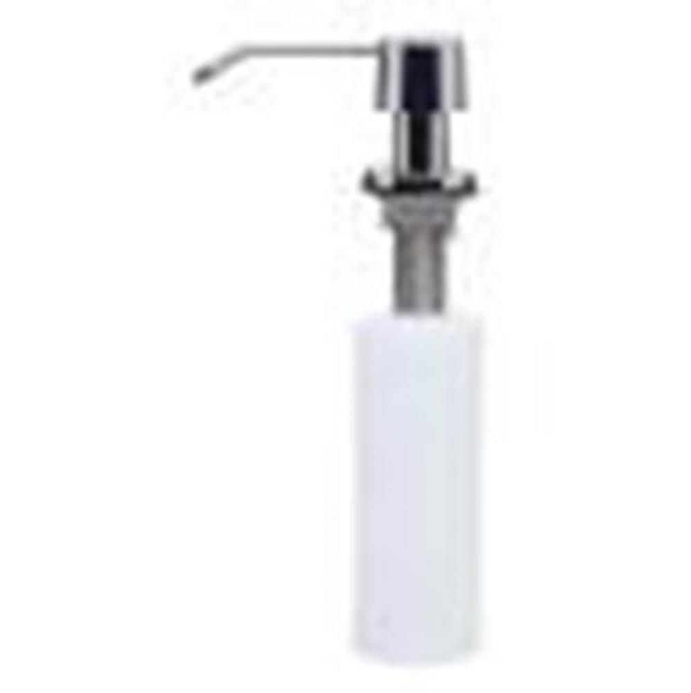 Solid Polished Stainless Steel Modern Soap Dispenser