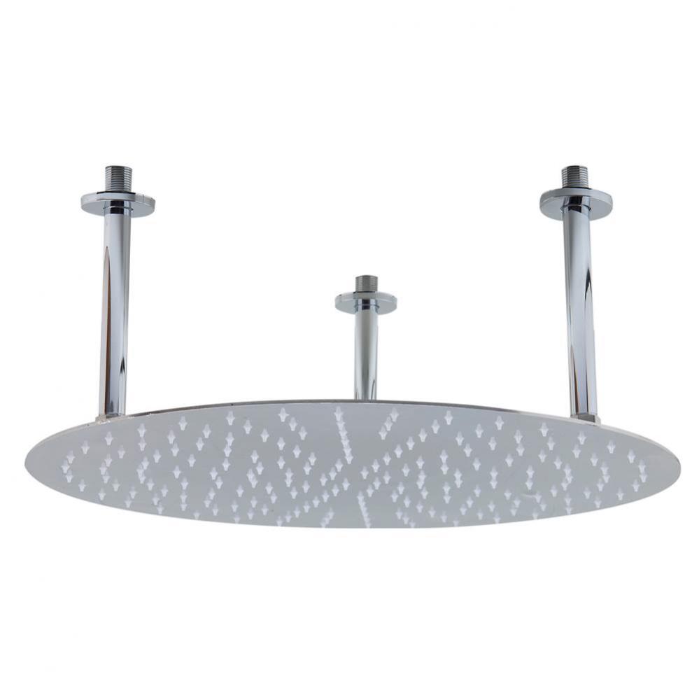 20'' Round Polished Solid Stainless Steel Ultra Thin Rain Shower Head