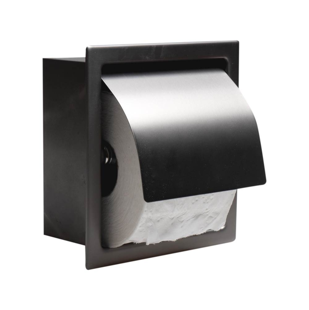 PVD Stainless Steel Recessed Toilet Paper Holder
