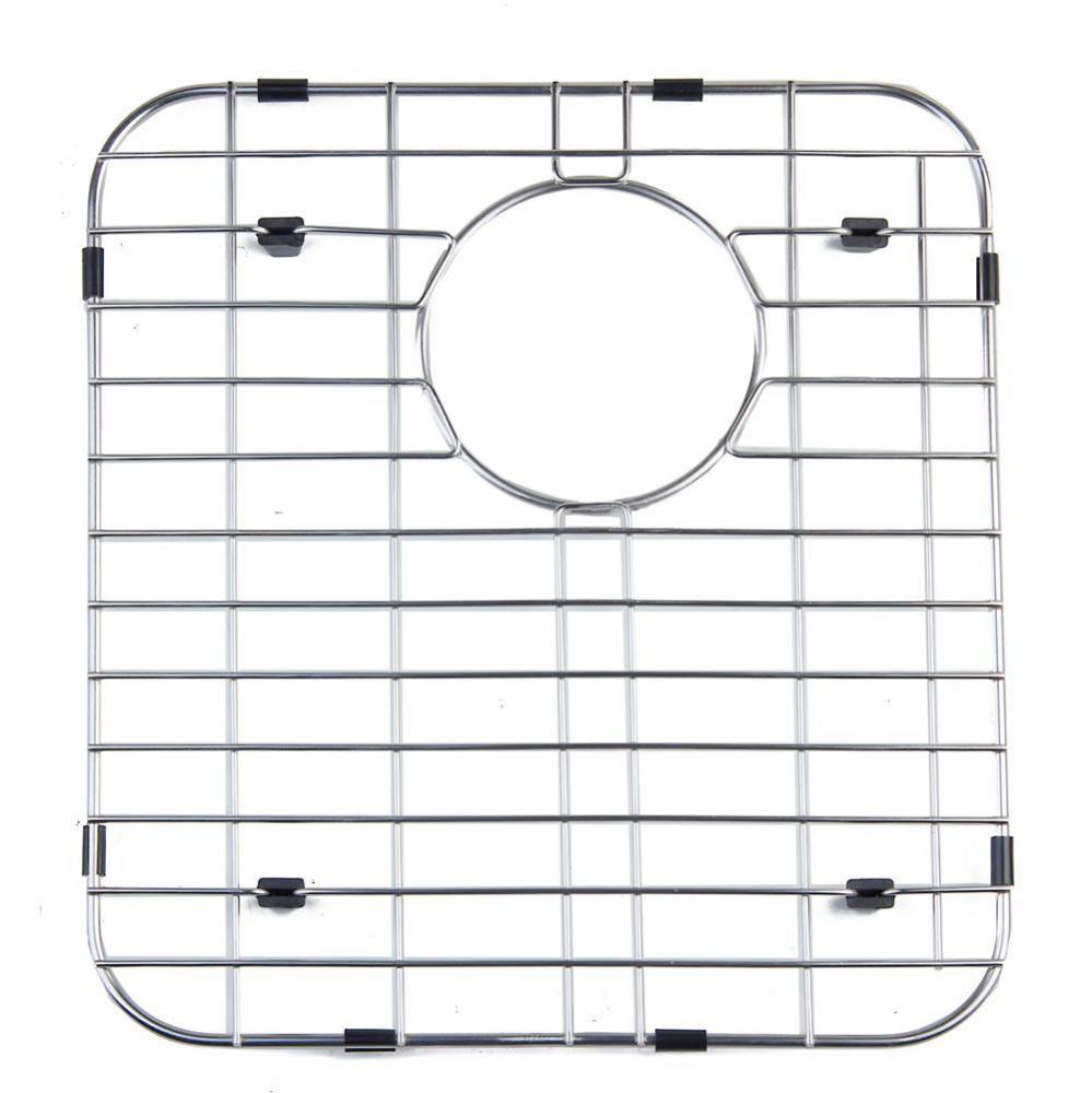 Left Side Solid Stainless Steel Kitchen Sink Grid