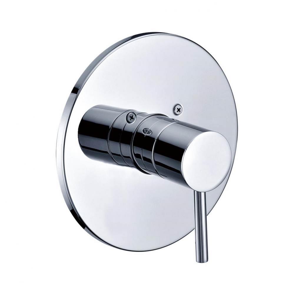 Polished Chrome Pressure Balanced Round Shower Mixer