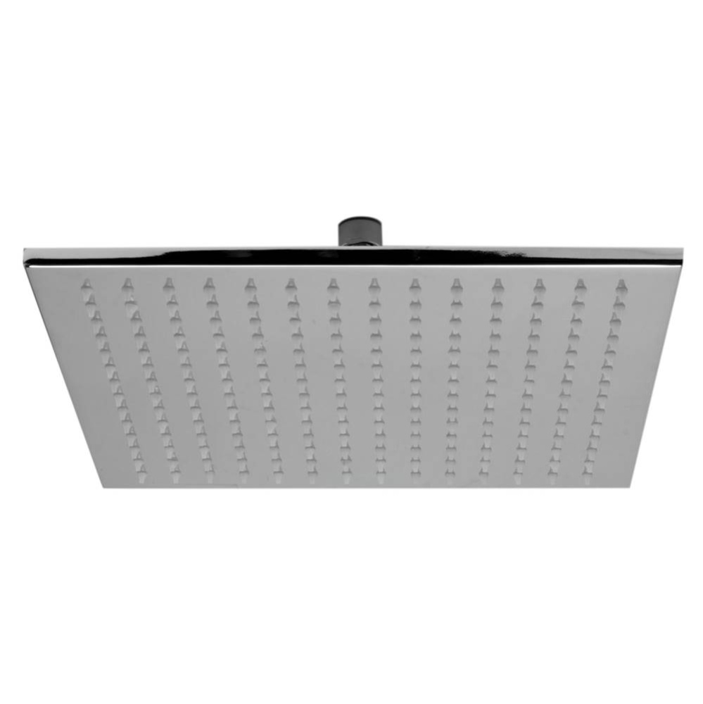 Polished Chrome 12'' Square Multi Color LED Rain Shower Head