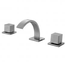 Alfi Trade AB1326-BN - Brushed Nickel Modern Widespread Bathroom Faucet