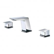 Alfi Trade AB1471-PC - Polished Chrome Modern Widespread Bathroom Faucet